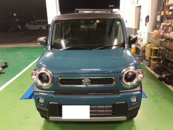 新型ハスラー納車いたしました